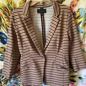 Striped Blazer